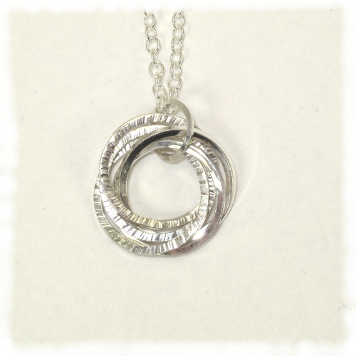 Silver ring pendant
